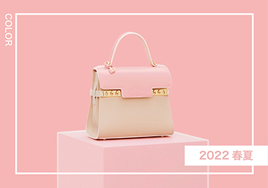 粉色密语--2022春夏女包色彩趋势